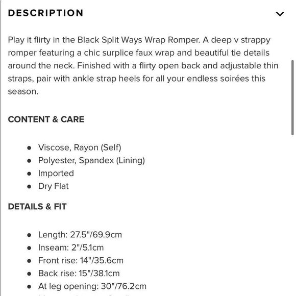 NWT Tobi Split Ways Wrap Romper - Picture 8 of 9